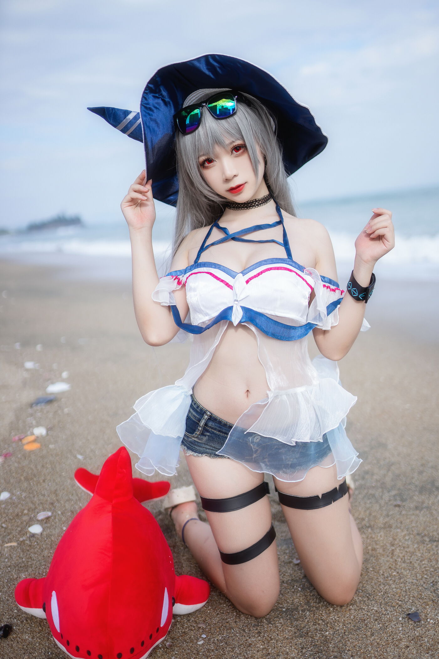 樱落酱 NO.021 斯卡蒂泳装[21P]插图1